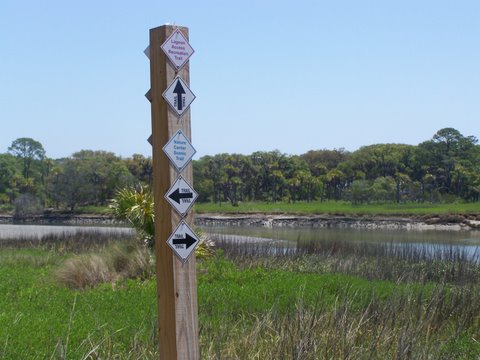new trail signage