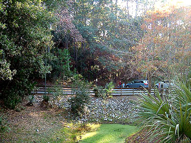visitor center parking