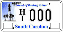 friends s c license plate